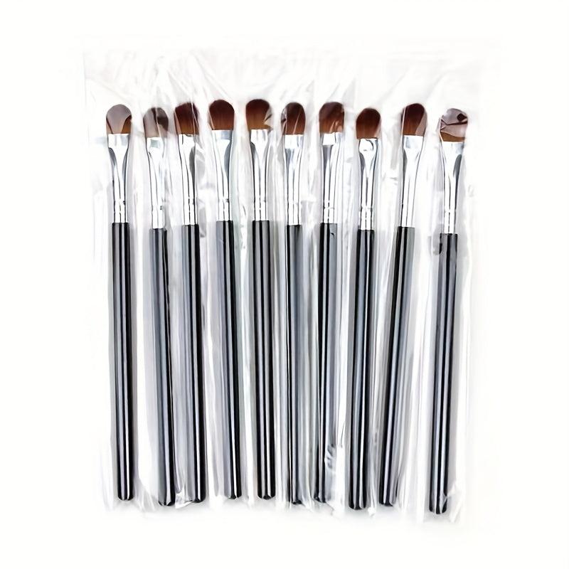 Professional Eye Makeup Brush Set Soft Angled Bristles for Eyebrows Eyeshadow