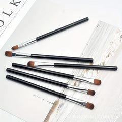 Professional Eye Makeup Brush Set Soft Angled Bristles for Eyebrows Eyeshadow