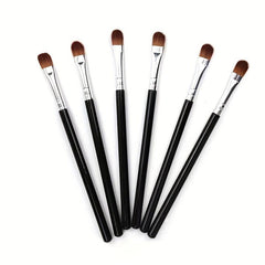 Professional Eye Makeup Brush Set Soft Angled Bristles for Eyebrows Eyeshadow