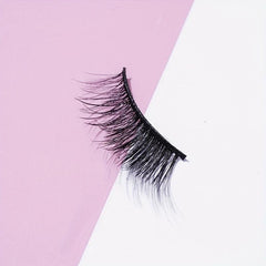 10 Pairs Half False Eyelashes 14mm Curly Cross Eyelashes Lightweight Reusable