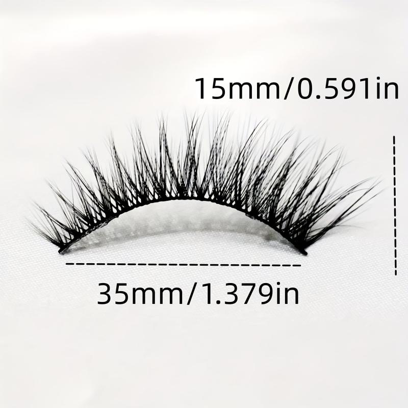 5 Pairs Thick Curling False Eyelashes for Women