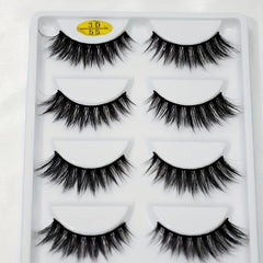 5 Pairs Thick Curling False Eyelashes for Women