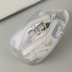 3pcs Portable Mesh Storage Bags Cosmetic Toiletry Bag for Daily & Travel