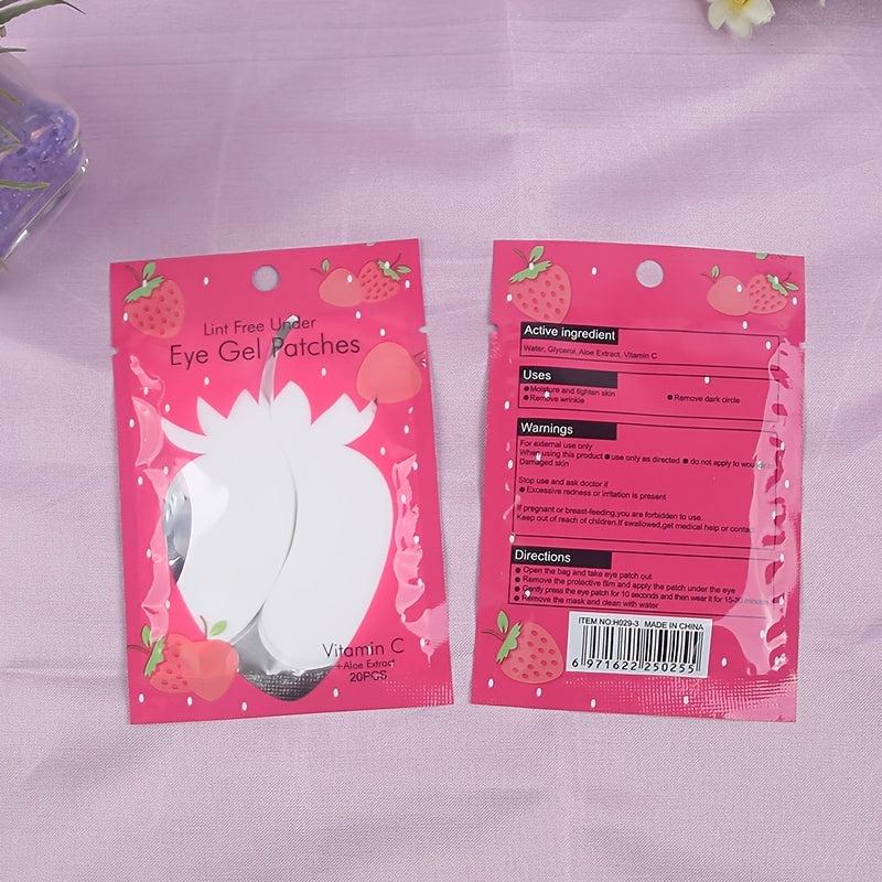 20 Pcs Eyelash Pads Lint Eye Patches for Extensions
