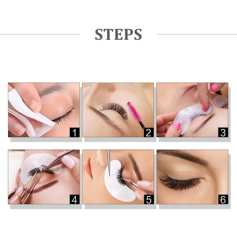 20 Pcs Eyelash Pads Lint Eye Patches for Extensions