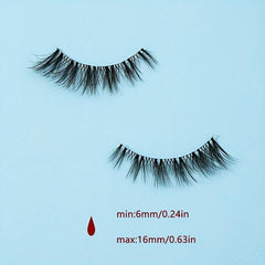 Crisscross False Lashes Natural Look Makeup Eyelashes