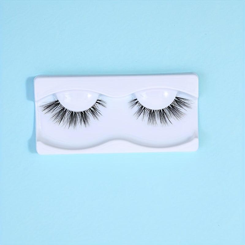 Crisscross False Lashes Natural Look Makeup Eyelashes
