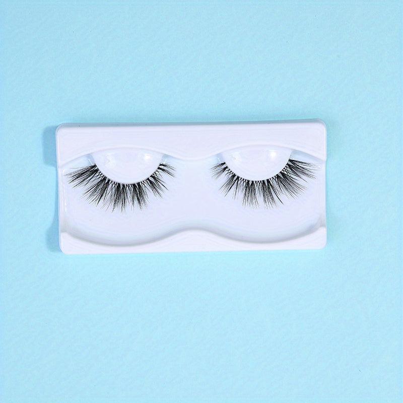 Crisscross False Lashes Natural Look Makeup Eyelashes