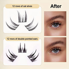 Soft Fluffy Eyelash Extension C Curl 11 13mm Grafting False Eyelash