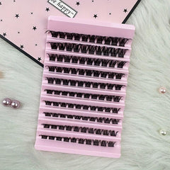 100pcs 8-16mm Mix D Curl Cluster Lashes Individual Lashes Lash Extensions
