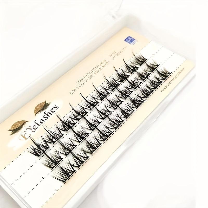 2 Boxes Segmented False Eyelashes Individual Eye Lashes Cluster DIY