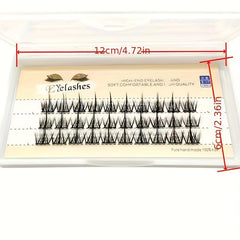 2 Boxes Segmented False Eyelashes Individual Eye Lashes Cluster DIY