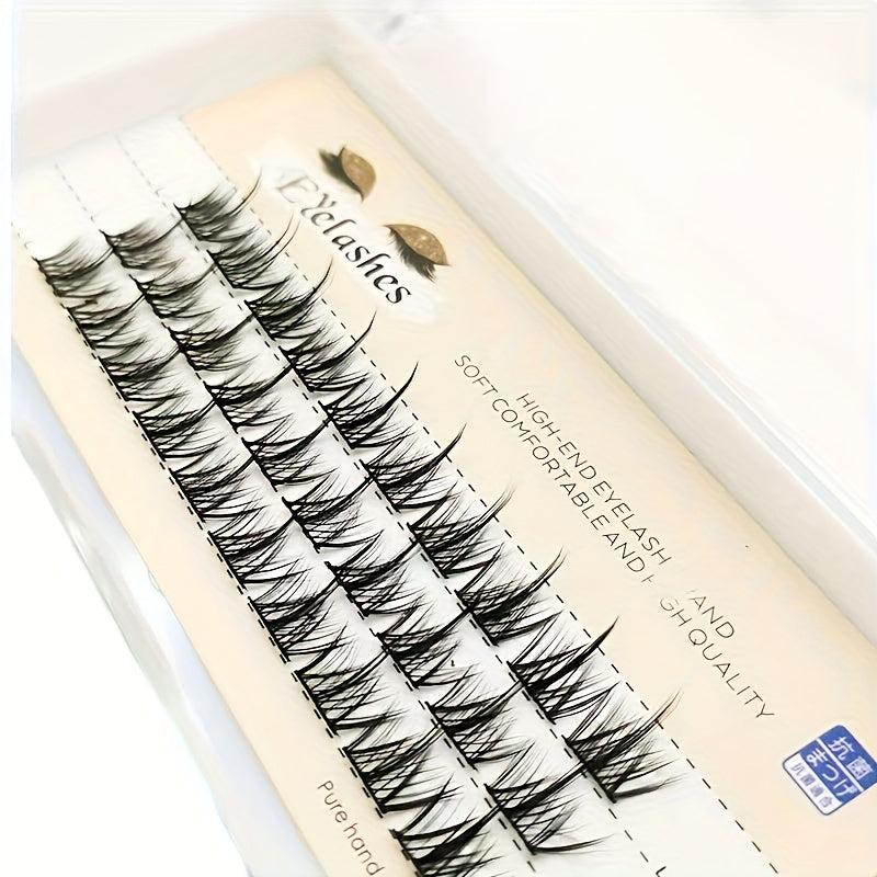 2 Boxes Segmented False Eyelashes Individual Eye Lashes Cluster DIY