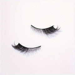 7 Pairs Fluffy Cross Eye Lashes for Eye End Elongation 15mm