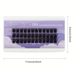 3 Rows Feathe Tail Stems Self Grafting False Eyelashes