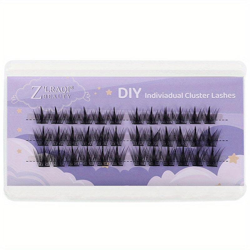 3 Rows Feathe Tail Stems Self Grafting False Eyelashes