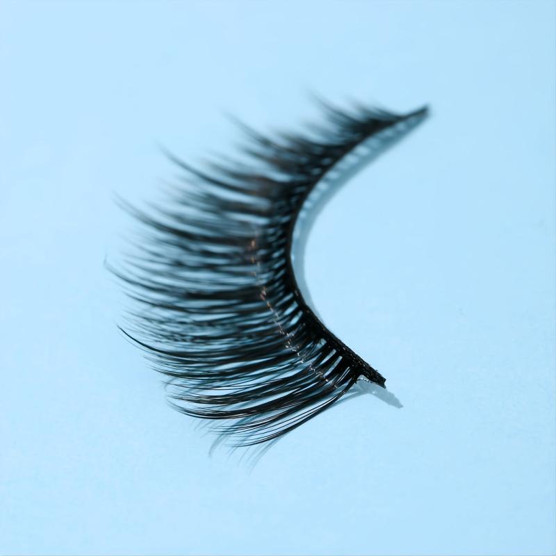 10 Pairs Winged End Eye Elongated False Eyelashes