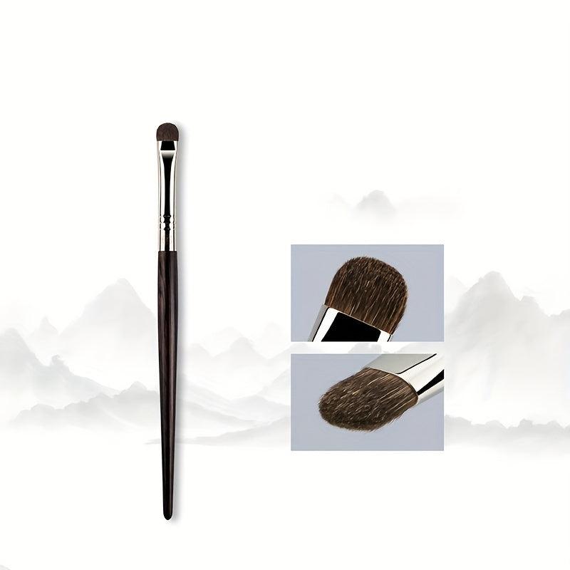 Flat Head Eye shadow Makeup Brush with Soft Synthetic Hairs