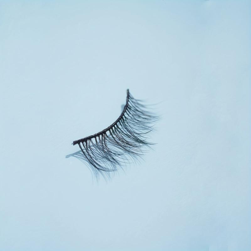 7 Pairs Half False Eyelashes Wispy Cross Natural Look Lashes