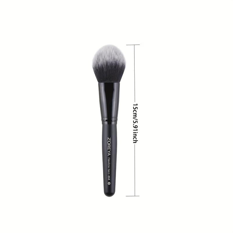 15pcs Makeup Brush Set Long Handle Natural Soft Synthetic Fiber