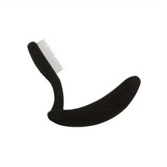 Portable Makeup Brushes Folding Eyelash Comb Beauty Tool Pink