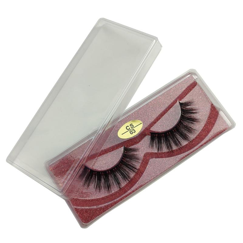 20 Pairs 3D Mink Lashes Natural False Eyelashes Set Glitter Boxes