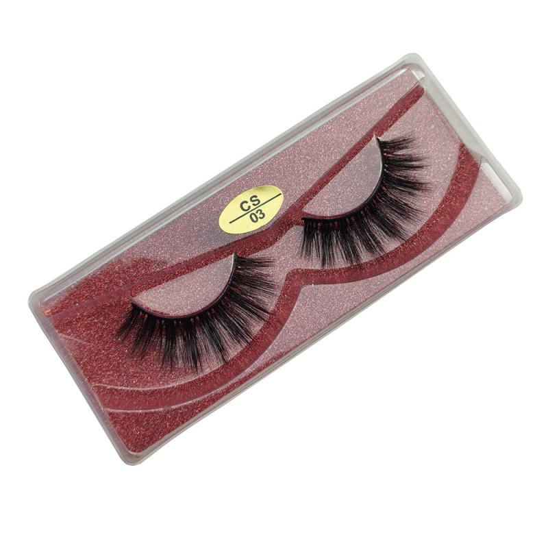 20 Pairs 3D Mink Lashes Natural False Eyelashes Set Glitter Boxes
