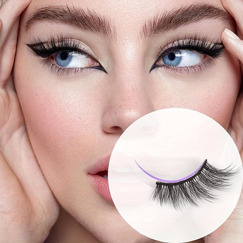 10 Pairs Natural Thick Fluffy Faux Mink False Eyelashes