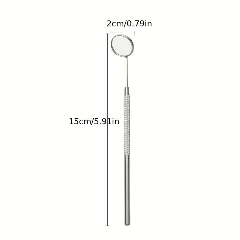 Eyelash Extension Grafting Mirror Stainless Steel Handle