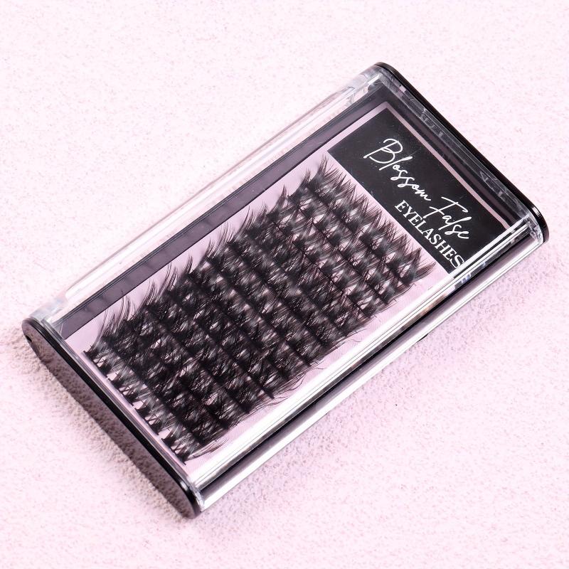 48 Pcs Cluster Style Individual Cluster Lashes DIY Eyelash Extension Kit