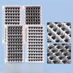Lash Clusters 72 Pcs Individual Cluster Lashes D Curl Volume Lashes