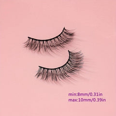 5 Pairs 3D Stereotic Cross False Eyelashes Natural Fish Tail Lashes