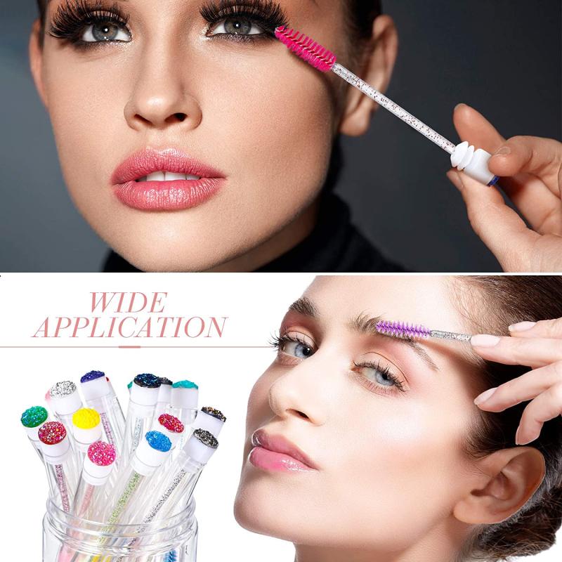 26pcs Reusable Eyelashes Brush Tube for Eye Makeup Tool