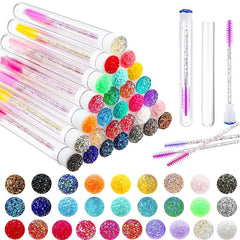 26pcs Reusable Eyelashes Brush Tube for Eye Makeup Tool