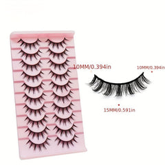 3D Mink Eyelash Extensions for Dance & Cosplay Natural Long Lasting