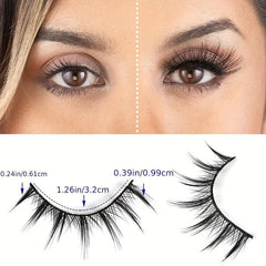 3D Mink Eyelash Extensions for Dance & Cosplay Natural Long Lasting