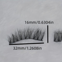 9 Pairs Natural 3D False Eyelashes Party Daily Wear For Women