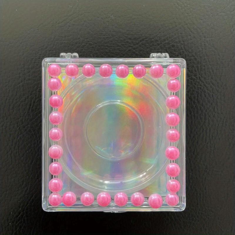 Square Pearl Eyelash Packaging Boxes - Protect and Organize Your Eyelashes