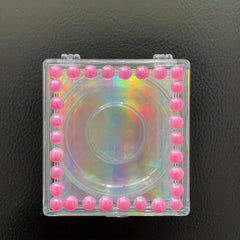 Square Pearl Eyelash Packaging Boxes - Protect and Organize Your Eyelashes