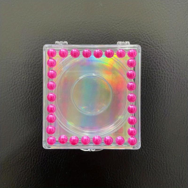 Square Pearl Eyelash Packaging Boxes - Protect and Organize Your Eyelashes