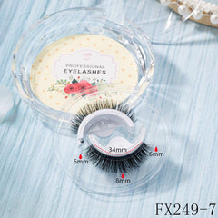 Buqikma Reusable False Eyelashes Waterproof and Easy to Apply