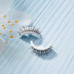Buqikma Reusable False Eyelashes Waterproof and Easy to Apply