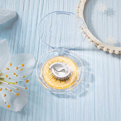 Buqikma Reusable False Eyelashes Waterproof and Easy to Apply