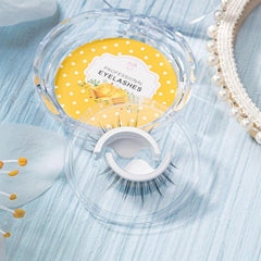 Buqikma Reusable False Eyelashes Waterproof and Easy to Apply