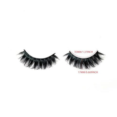 7 Pairs Thick Curling Fluffy False Eyelashes Cat Eye Lengthening Lashes