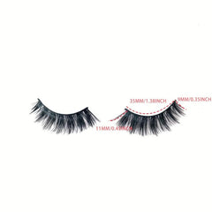 7 Pairs 3D False Eyelashes Wispy Fluffy Thick Lashes
