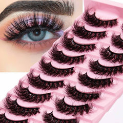 Soft & Curling False Eyelashes 3D Natural Makeup Lashes
