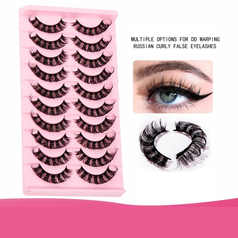 Soft & Curling False Eyelashes 3D Natural Makeup Lashes