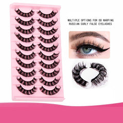 Soft & Curling False Eyelashes 3D Natural Makeup Lashes