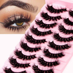 Soft & Curling False Eyelashes 3D Natural Makeup Lashes